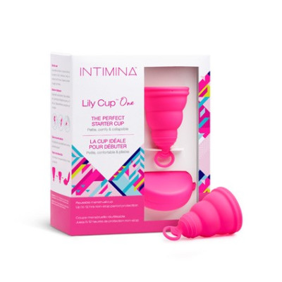 Kubeczek menstruacyjny Lily Cup One, Intimina - doskonały kubeczek dla początkujących