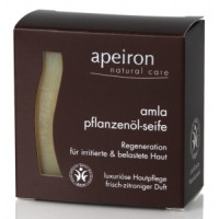 Mydło z amlą - regeneracja skóry podrażnionej i zestresowanej - świeży i cytrynowy zapach, 100 g, Apeiron