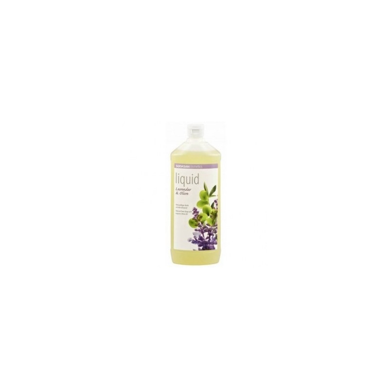 Sodasan - delikatne, naturalne mydło lawendowo-oliwkowe, BIO, 1000 ml