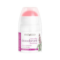 Naturalny dezodorant bez soli aluminium i alkoholu, ekstrakt z szałwii lekarskiej, kwiatowy zapach, 50 ml, Sylveco
