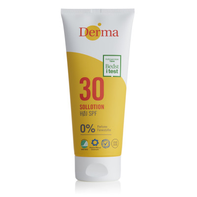 Balsam słoneczny SPF 30, hipoalergiczny, certyfikowany, 200 ml, Derma Sun