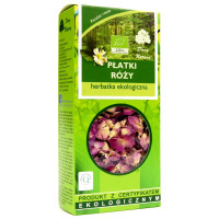Róża płatki, herbata ekologiczna, EKO, 20 g, Dary Natury