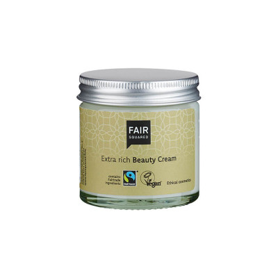 Krem odżywczo-nawilżający, wyjątkowo bogata formuła 5-ciu olejków, certyfikowany FAIRTRADE, 50ml, Fair Squared