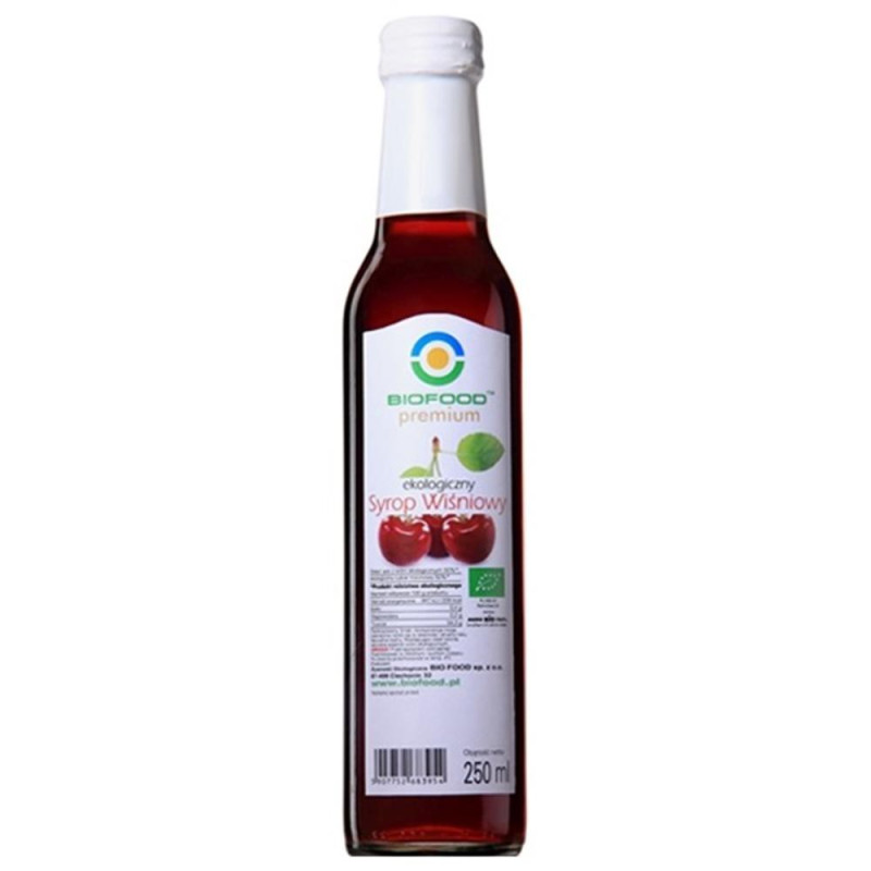 Syrop wiśniowy BIO, 250 ml, Bio Food