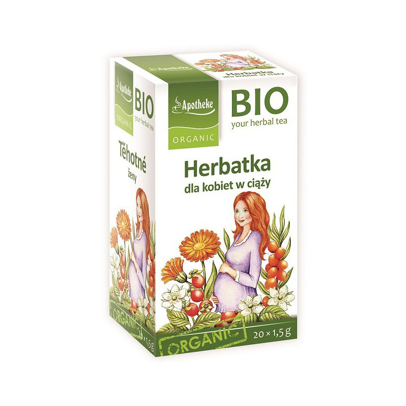 Herbatka dla Kobiet w ciąży BIO, 20x1,5 g, Apotheke
