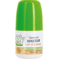 Organiczny dezodorant do skóry wrażliwej z mlekiem oślim, 50 ml, SO'BiO étic