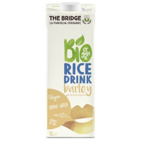 Ważne do  18.03.20, Ekologiczny napój z włoskiego ryżu z palonym jęczmieniem 1l The Bridge