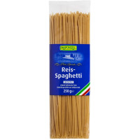 Makaron ryżowy bezglutenowy BIO, spaghetti, 250 g, Rapunzel