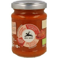 Pesto czerwone z suszonych pomidorów, BIO, 130 g, Alce Nero