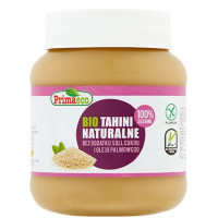 Tahini naturalne 100% sezamu BIO, bezglutenowe, 350g, Primaeco