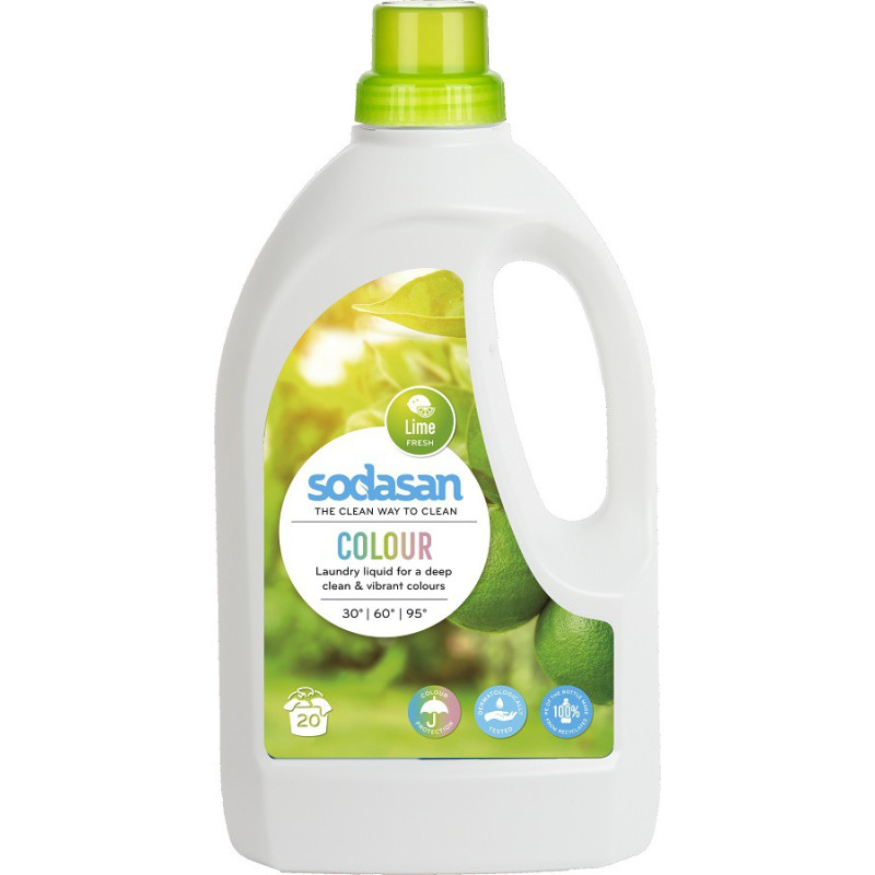 Ekologiczny płyn do prania Color, Sodasan, 1,5 litra