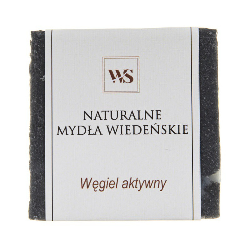Naturalne mydło wiedeńskie, oryginalna receptura, polska produkcja! Węgiel Aktywny, 110 g