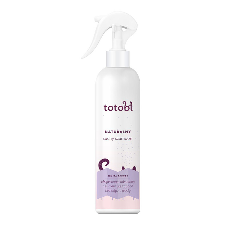 Naturalny suchy szampon dla zwierząt, 300 ml, Totobi