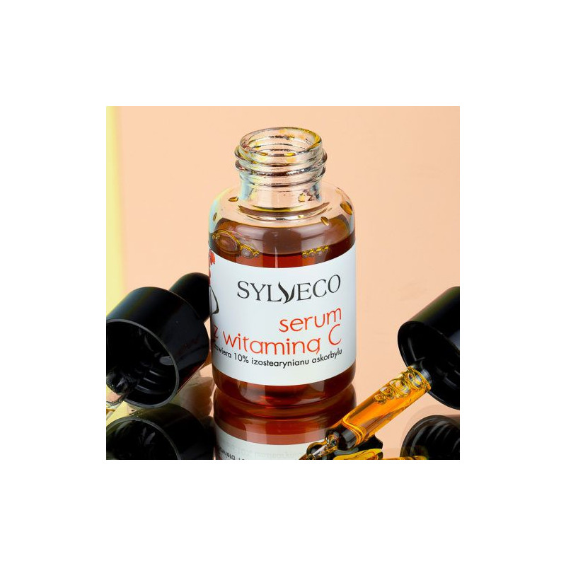 Rozjaśniające serum do twarzy z witaminą C, 30 ml, Sylveco