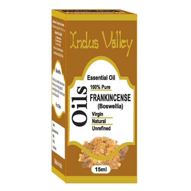 Naturalny olejek eteryczny, kadzidłowy, 15 ml, Indus Valley