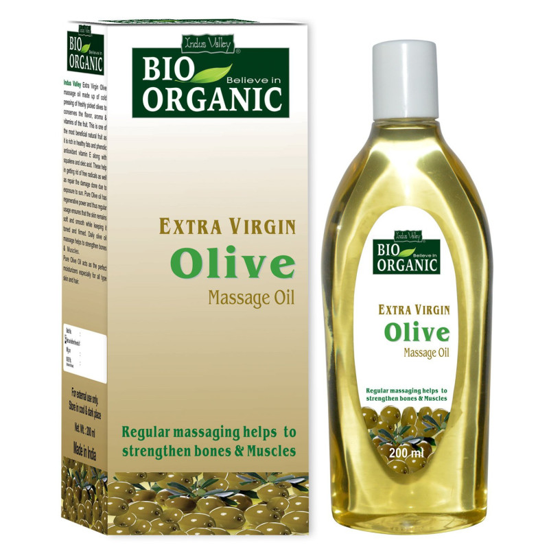 Organiczny olej z oliwek, 100 ml, Indus Valley
