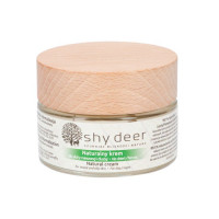 Naturalny krem dla skóry mieszanej i tłustej, w szklanym słoiczku, 50 ml, Shy Deer