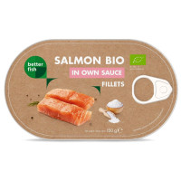 Filet z łososia w sosie własnym, 150 g, Better Fish