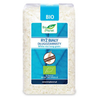 Ryż biały długoziarnisty, bezglutenowy, 500 g, Bio Planet