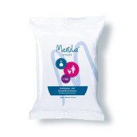 Chusteczki do czyszczenia i dezynfekcji kubeczka menstruacyjnego, 20 szt., Merula