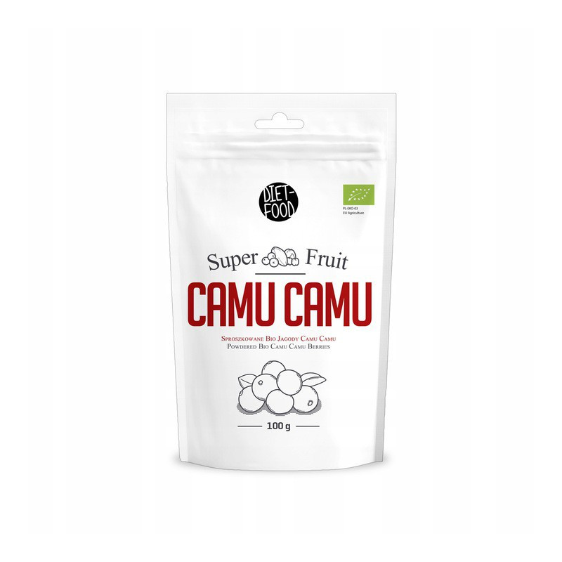 Bio Camu Camu w proszku, 100%, 100g, Diet-Food