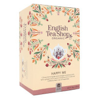 Ekologiczna herbata uspokajająca na noc z lawendą, rumiankiem i walerianą, Sleepy Me, 20 x 1,5g, English Tea Shop
