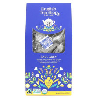 Ekologiczna herbata, Earl Grey z dodatkiem bergamotki, piramidki, 15 x 2,5g, English Tea Shop