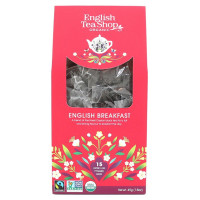 Ekologiczna herbata, English Breakfast, piramidki, 15 x 3g, English Tea Shop
