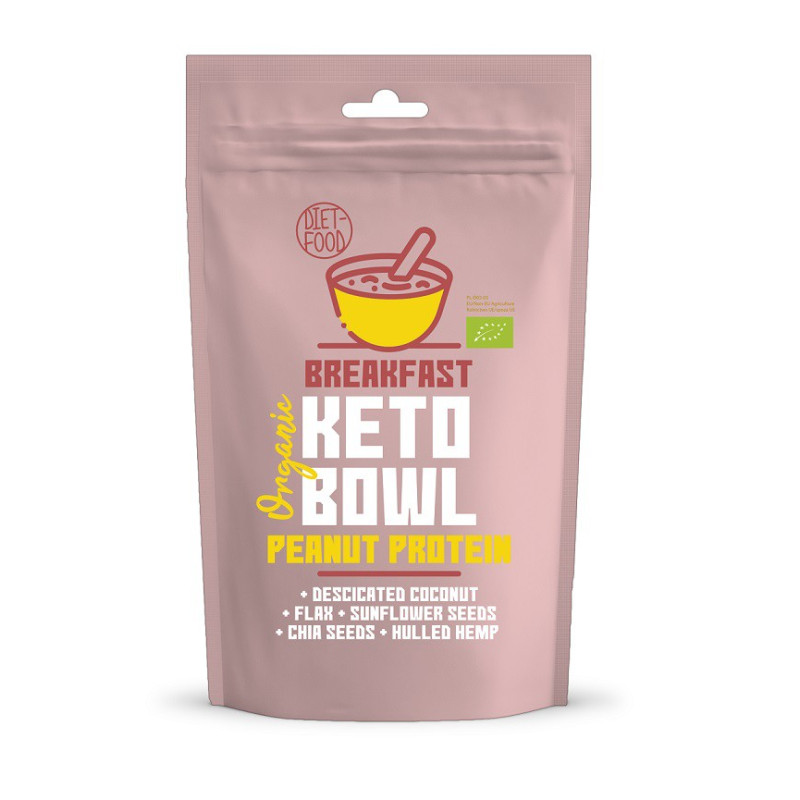 Bio keto bowl peanut protein, 200 g, Diet-Food