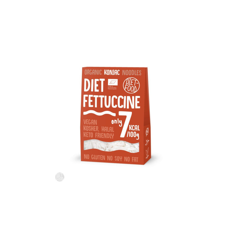 Makaron Shirataki konjac - Fettuccine, BIO, 300 g, Diet-Food