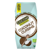 Napój kokosowy, bez gumy guar, 17% tłuszczu, BIO, 330 ml, Cocomi