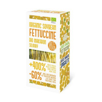 Makaron sojowy pomarańczowy, fettuccine, BIO, 200 g, Diet-Food