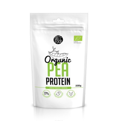 Proteina, izolat białek z grochu, proszek, 200 g, Diet-Food