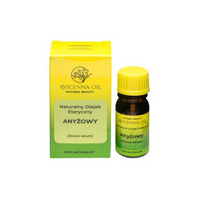 Naturalny olejek eteryczny ANYŻOWY, Avicenna, 7 ml