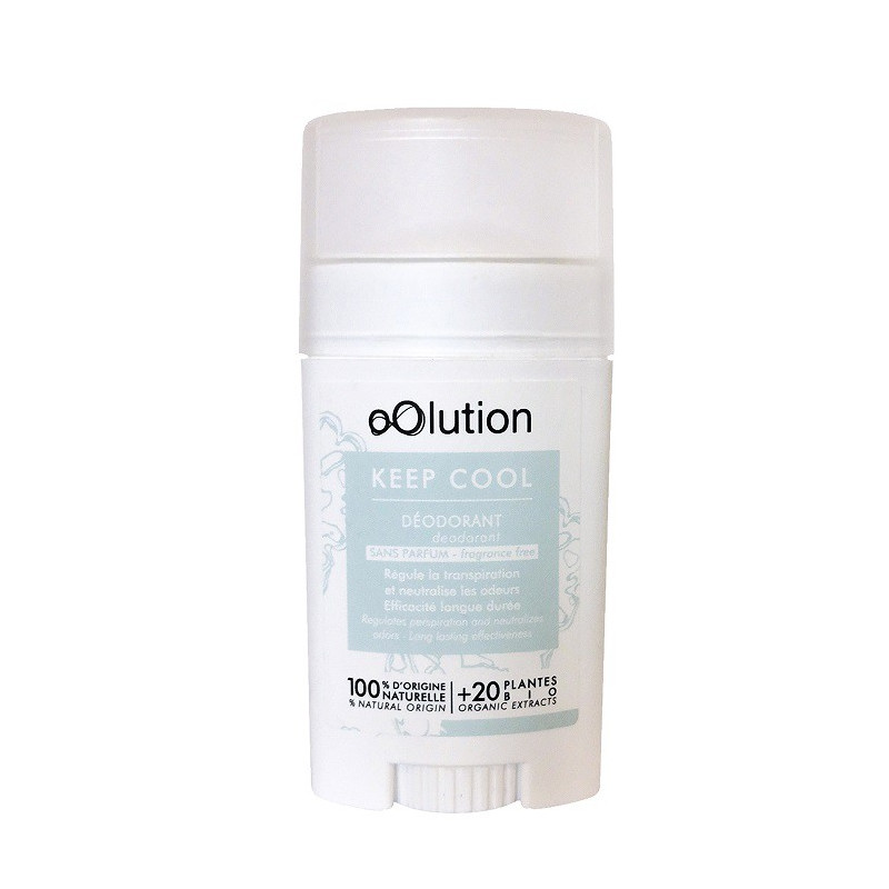Organiczny bezzapachowy dezodorant w sztyfcie, Keep Cool, 40 g, oOlution