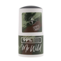 Naturalny dezodorant dla mężczyzn, MR WILD, BERGAMOTKA, 50ml, 4organic