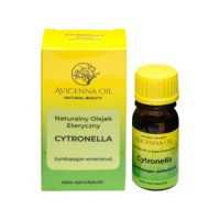 Naturalny olejek eteryczny CYTRONELLA, ważny do końca 12.2023, Avicenna, 7 ml