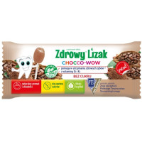 Zdrowy Lizak Chocco-wow o smaku kakao, 1 sztuka, 6g, Zdrowy Lizak Mniam-Mniam