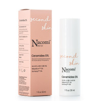 Rewitalizujące serum ceramidowe 5%, Second Skin, 30 ml, Nacomi Next Level