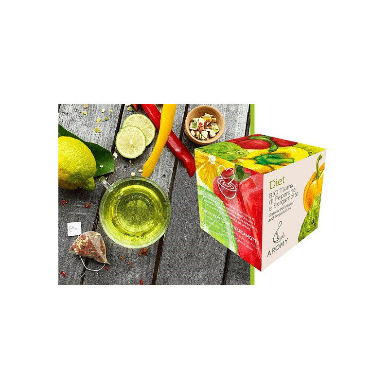 Herbata warzywna, Wzmacniająca, bulion organiczny, BIO, 10x4 g, AROMY