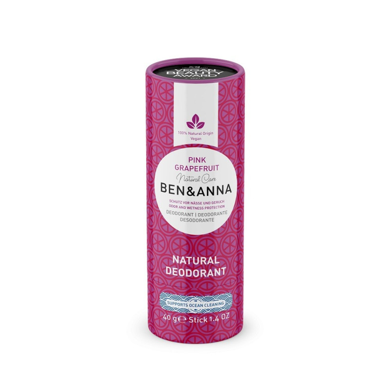 Naturalny dezodorant na bazie sody, PERSIAN LIME, (sztyft kartonowy), 40 g, BEN&ANNA