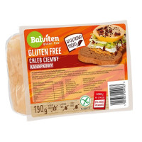 Chleb ciemny kanapkowy, produkt bezglutenowy, 190 g, Balviten