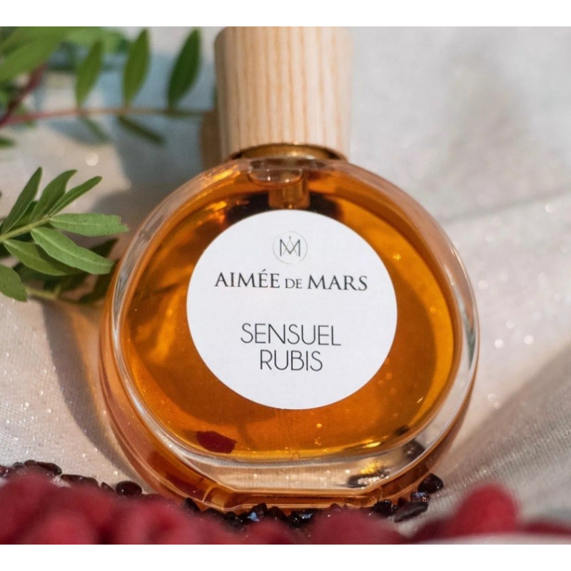 Woda perfumowana SENSUEL RUBIS ELIXIR, Eau de Parfum Intense, Cosmos natural, 50 ml, Aimée de Mars