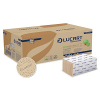 Ręcznik papierowy składany EcoNatural V 2 - do dozownika ręczników papierowych Z/Z, 20 bind, Lucart Professional