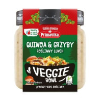 Veggie Bowl – roślinny lunch, Quinoa i Grzyby, 180 g, Primavika