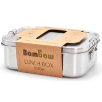 Lunchbox ze stali nierdzewnej, bez BPA, pojemność 1200 ml, Bambaw