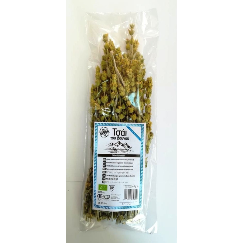 Gojnik grecki Sideritis raeseri, herbatka ziołowa, 40 g, GReco products