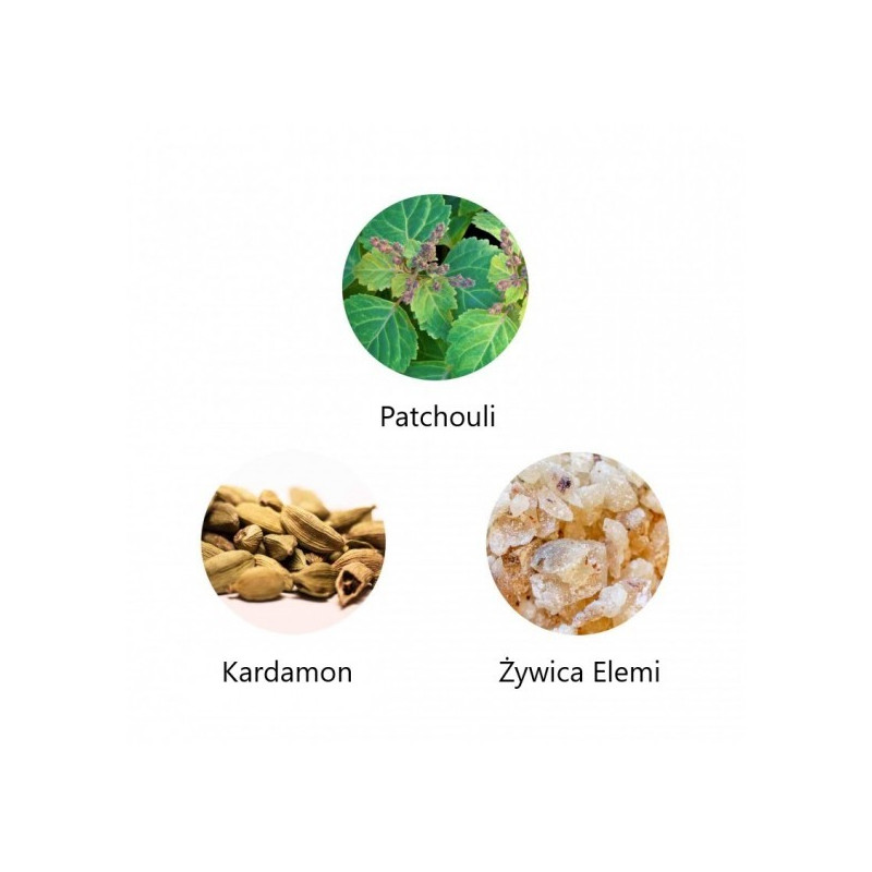 Ekskluzywna ekologiczna woda perfumowana, zapach: India - Patchilai, buteleczka, Zero Waste, 11 ml, Cosmos Natural, FiiLiT