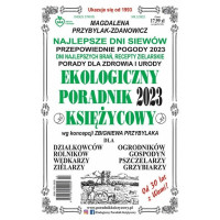 Ekologiczny Poradnik Księżycowy 2023, Magdalena Przybylak-Zdanowicz, Wydawnictwo Gaj