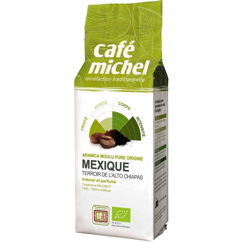 Kawa mielona Arabica, Meksyk, Fair Trade, Bio, 250g, Cafe Michel